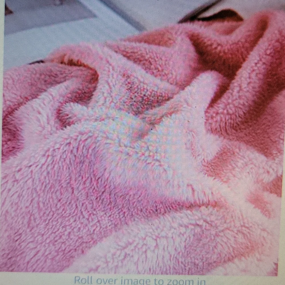 JSZS Pink Luxury Velvet Shaggy 3 pc Duvet Cover Set Full/Queen Cover 2 Sham New…